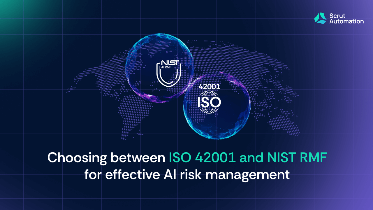 ISO 42001 vs NIST RMF