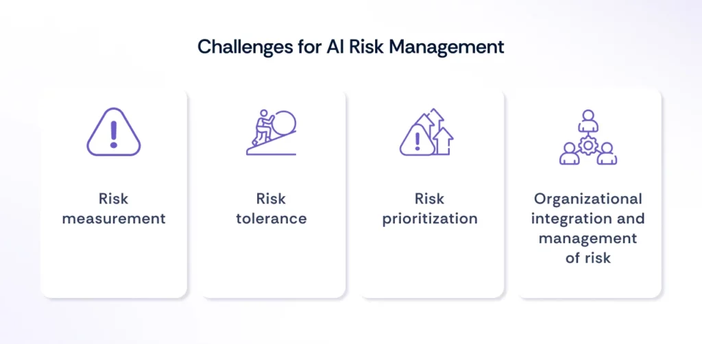 Challenges of AI Risk Management