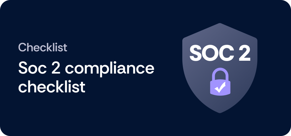 Soc 2 compliance checklist